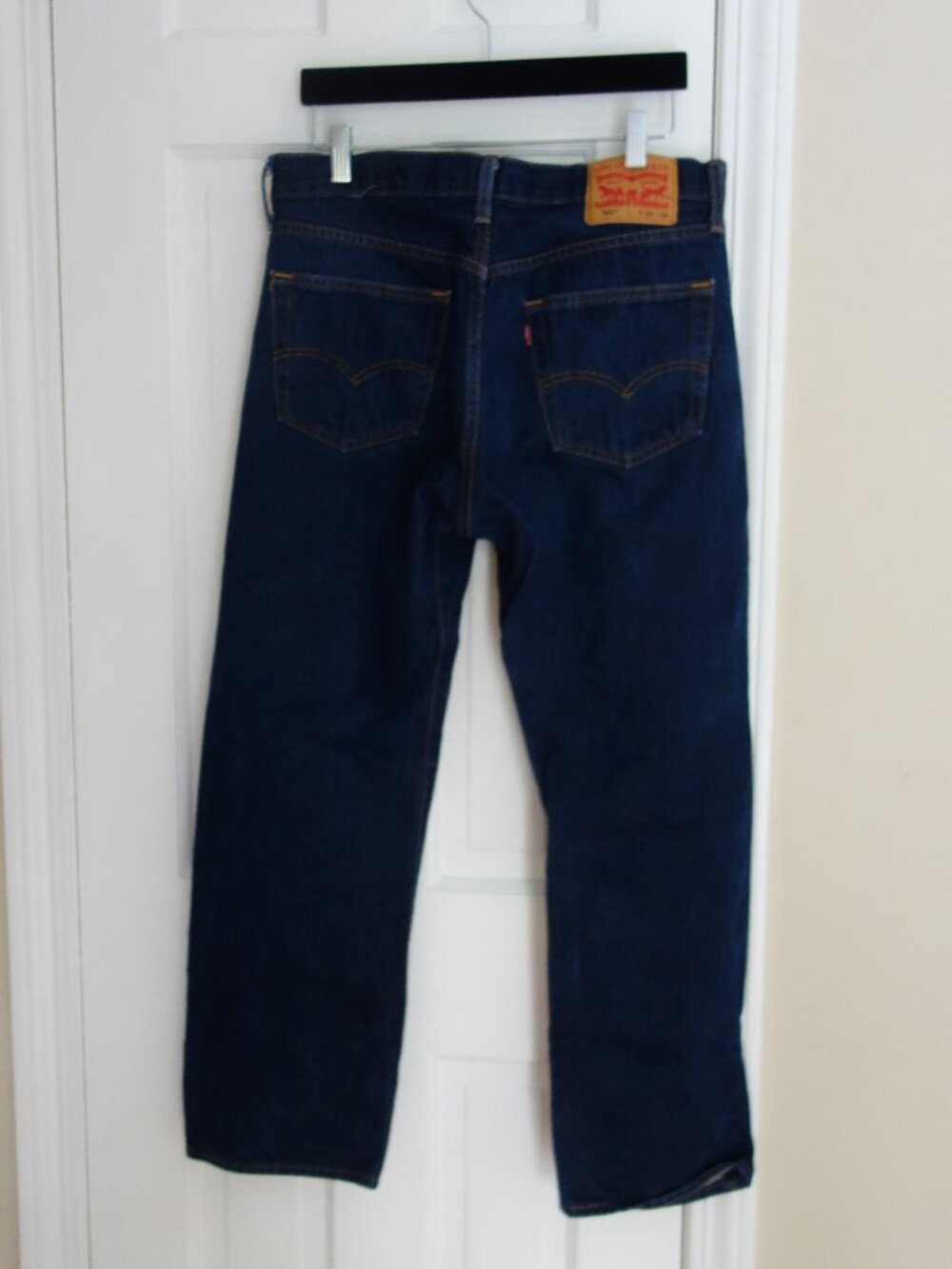 LEVI’S 501 Button Fly Blue Jeans Mens 34x30 - Picture 7 of 7